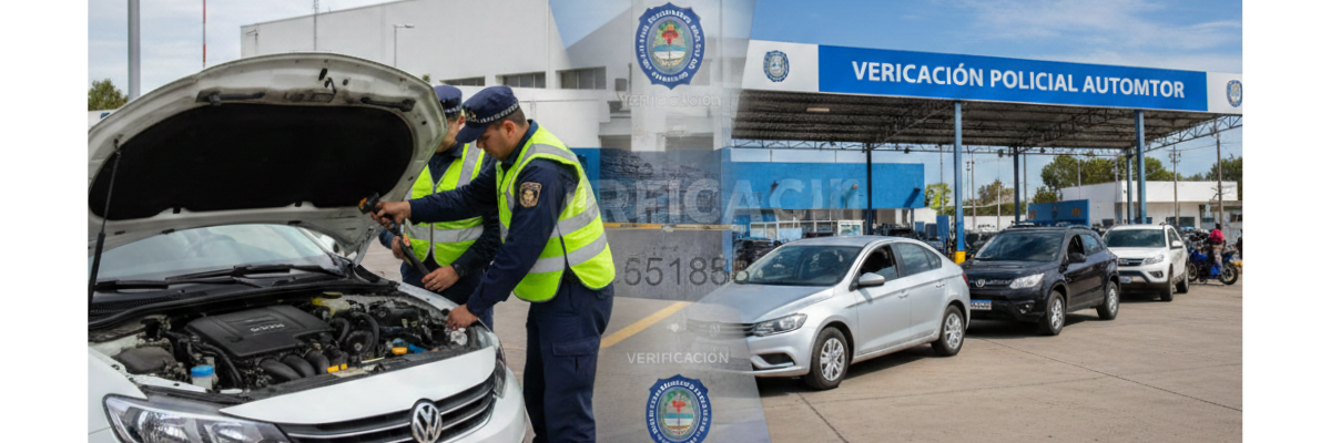 Verificación policial del automotor en Argentina
